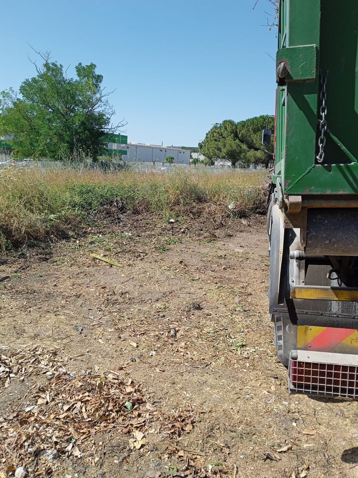 Punto di stoccaggio Zona industriale