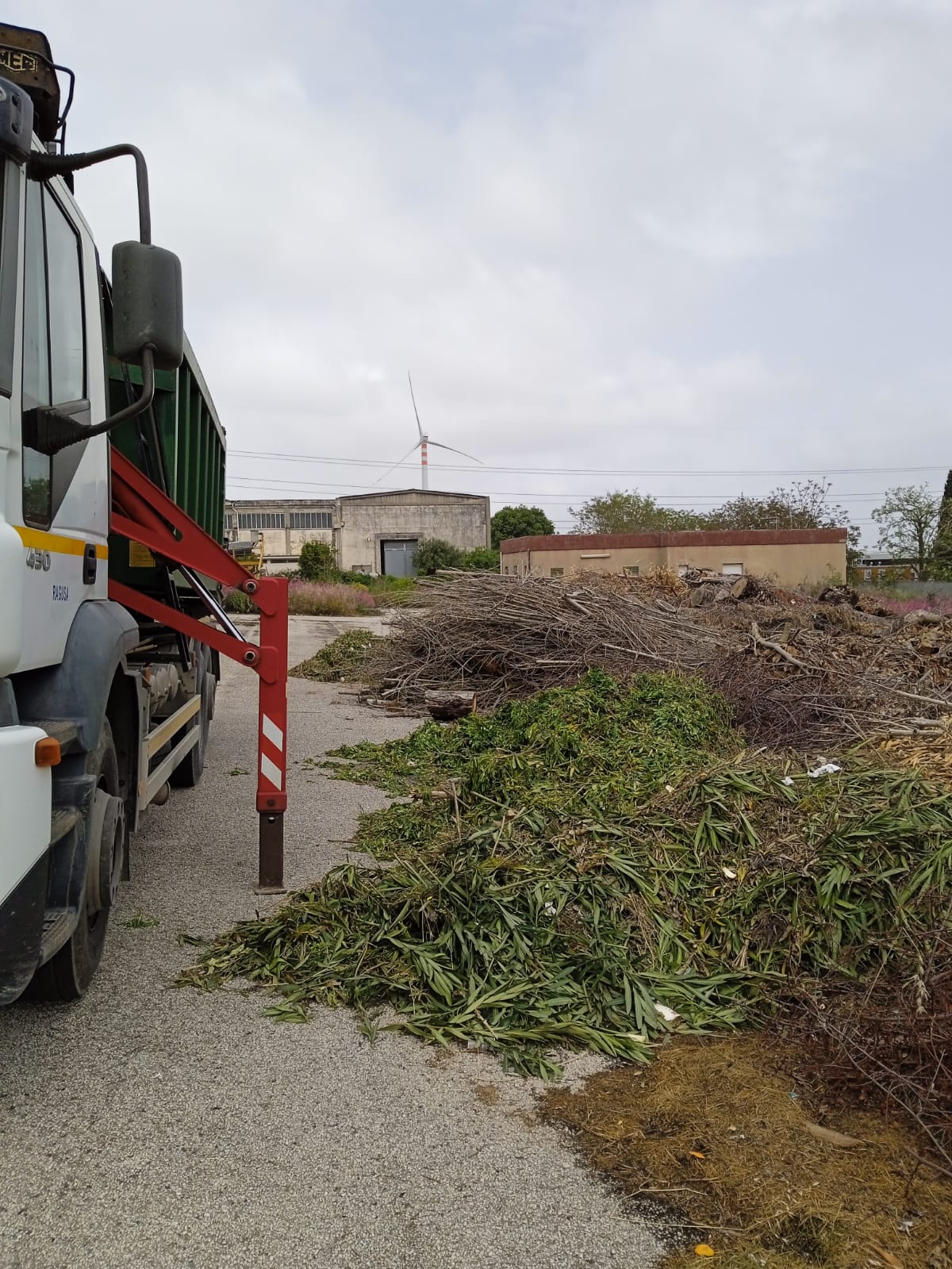 Punto di stoccaggio Zona Industriale