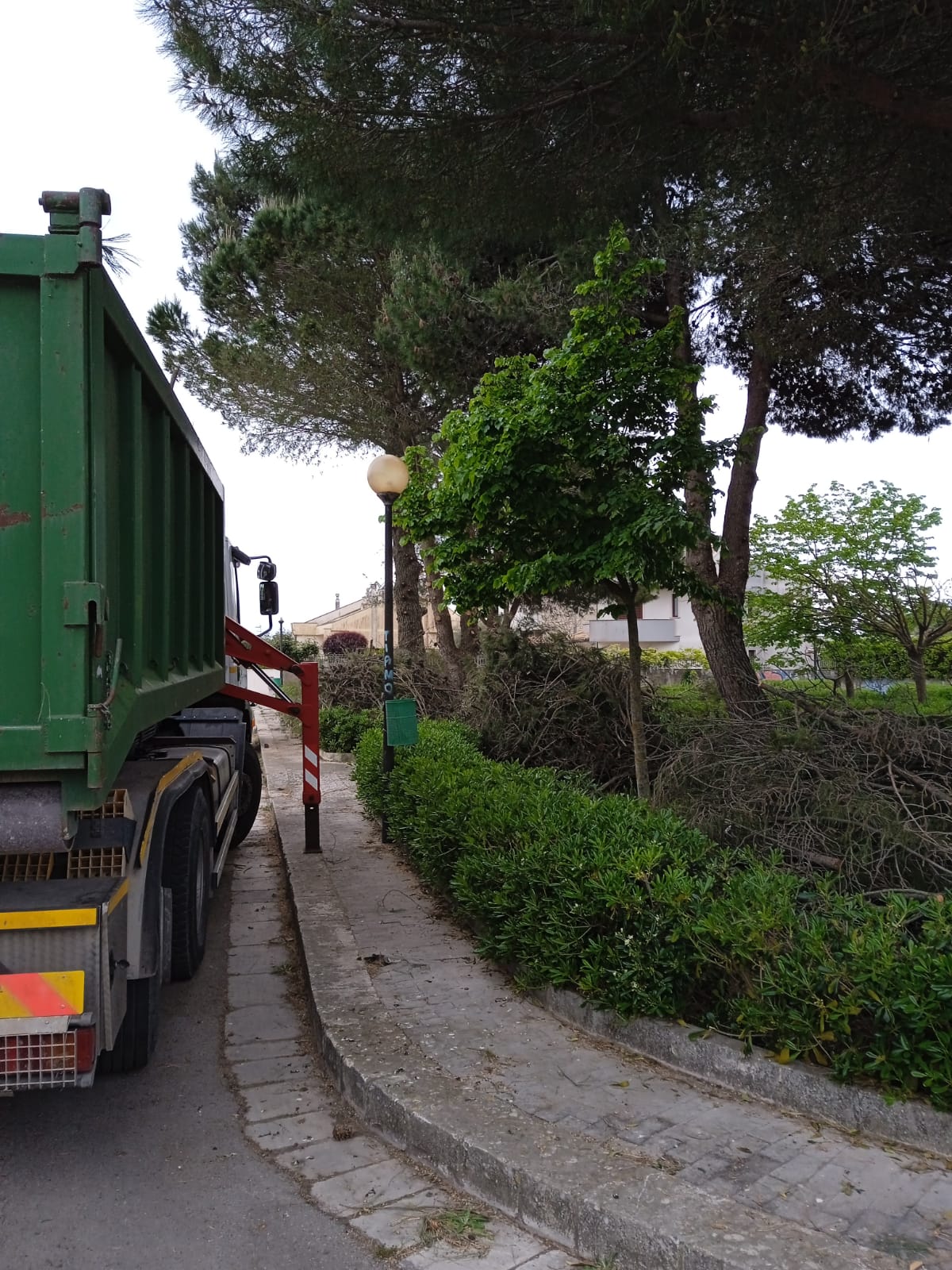 Lavori in Via Salvy D'Albergo