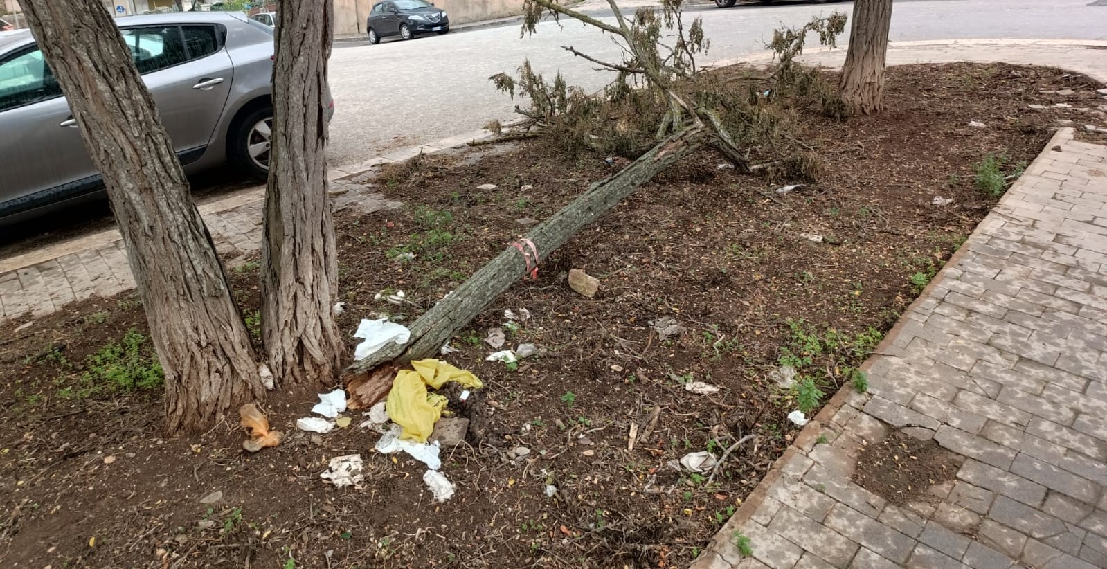 Lavori in Via Muratori - Ragusa