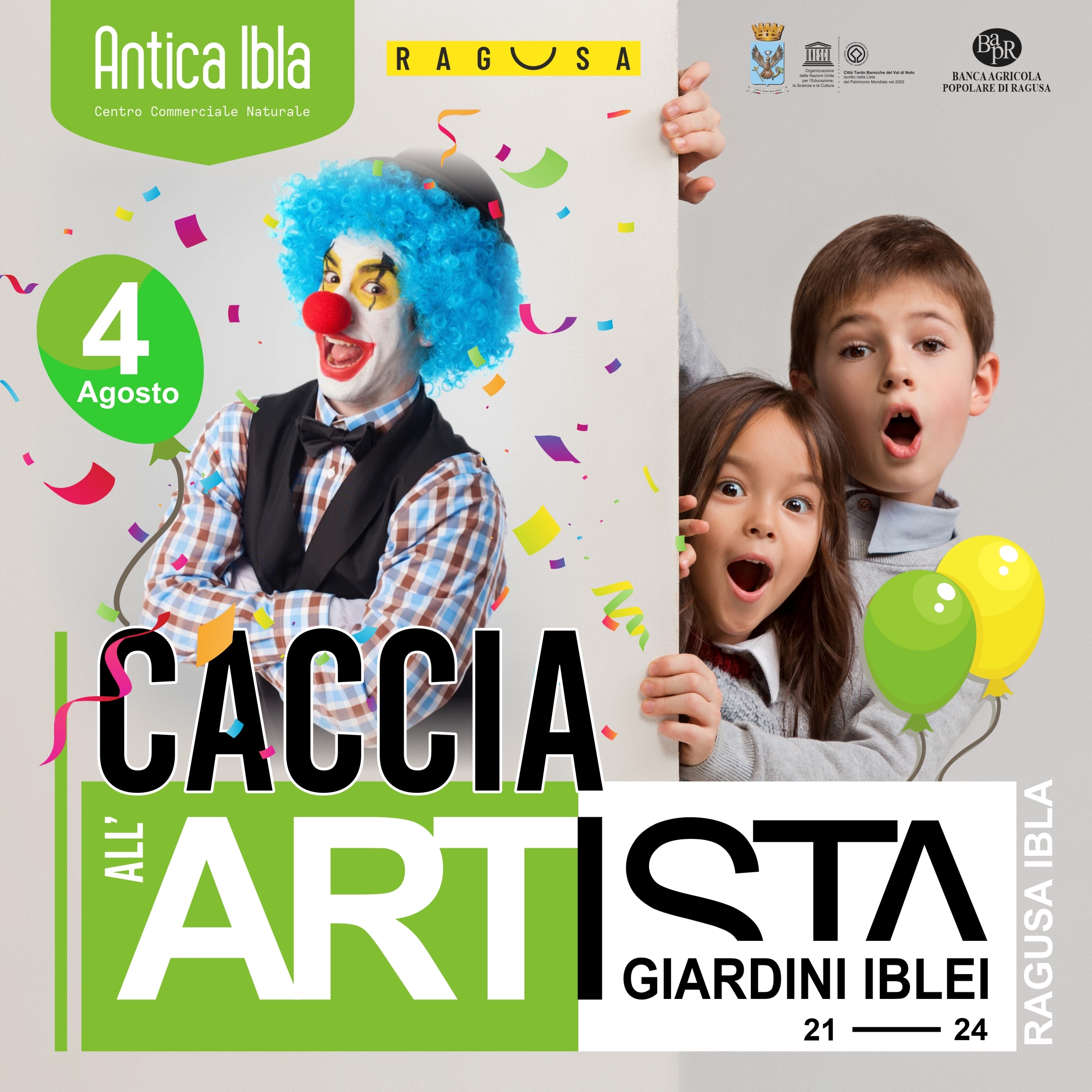 Caccia all'artista - Giardini Iblei - Ragusa Ibla