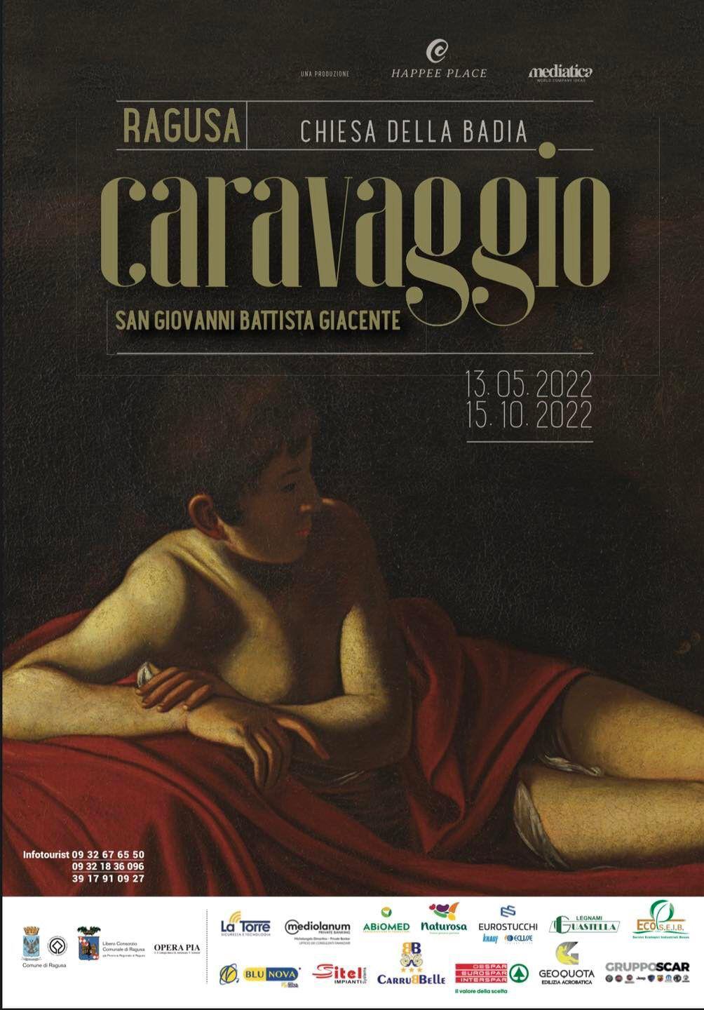 Mostra:  “Caravaggio ultimo approdo” dal 13 maggio Chiesa Badia 