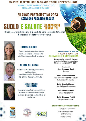 Suolo e Salute - Un approccio innovativo