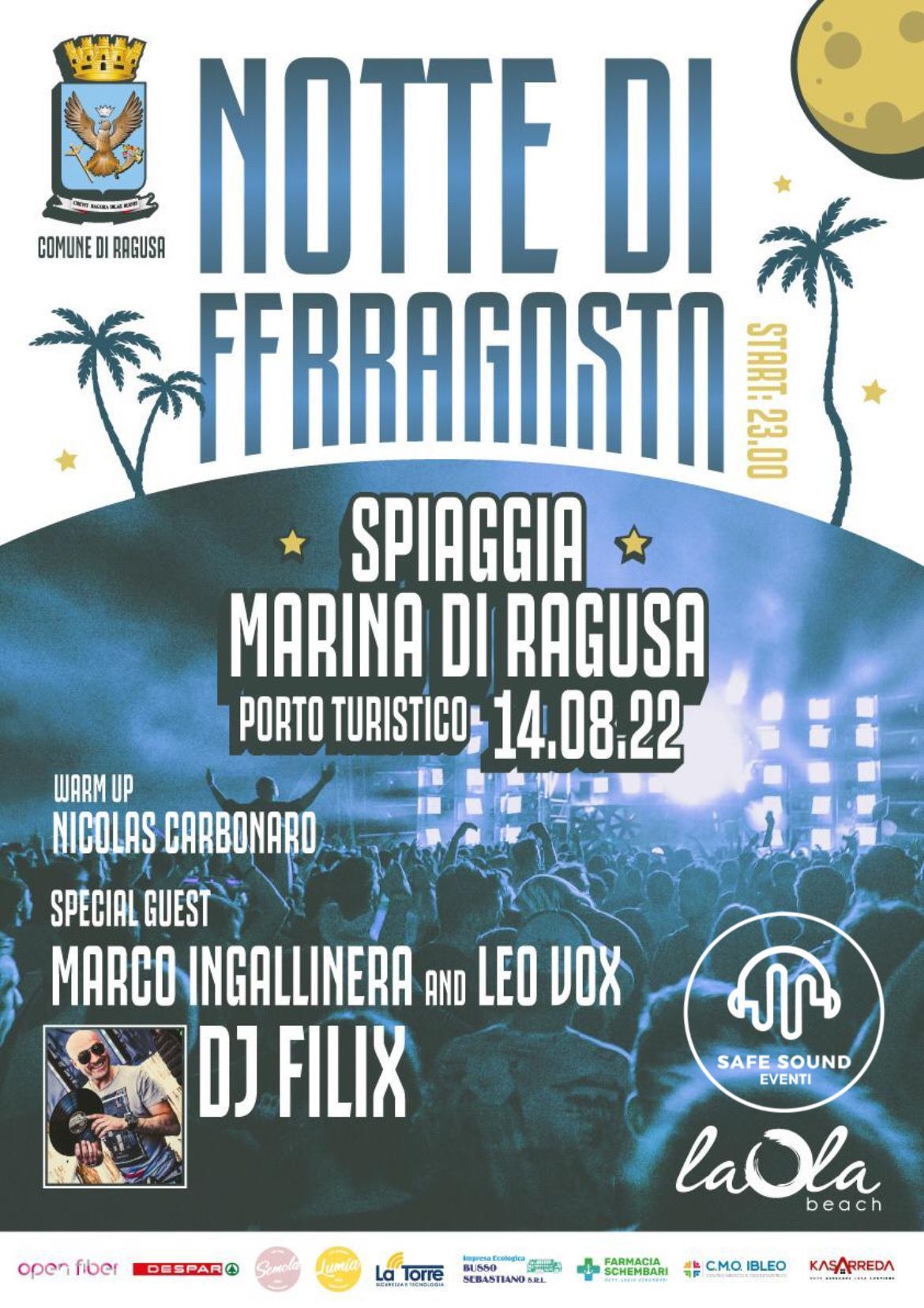 "Notte di Ferragosto" - Spiaggia Marina di Ragusa 