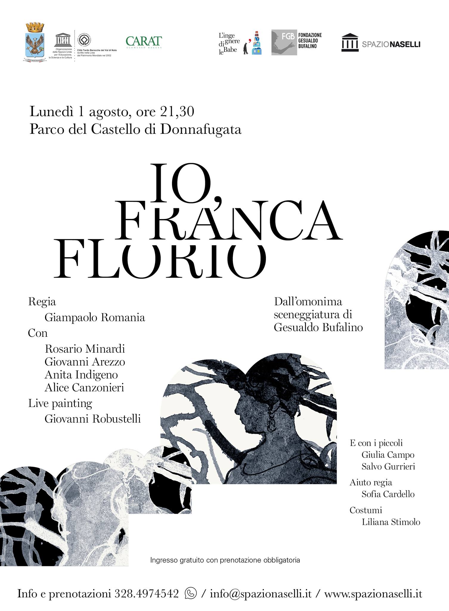 Io, Franca Florio - Parco Castello Donnafugata