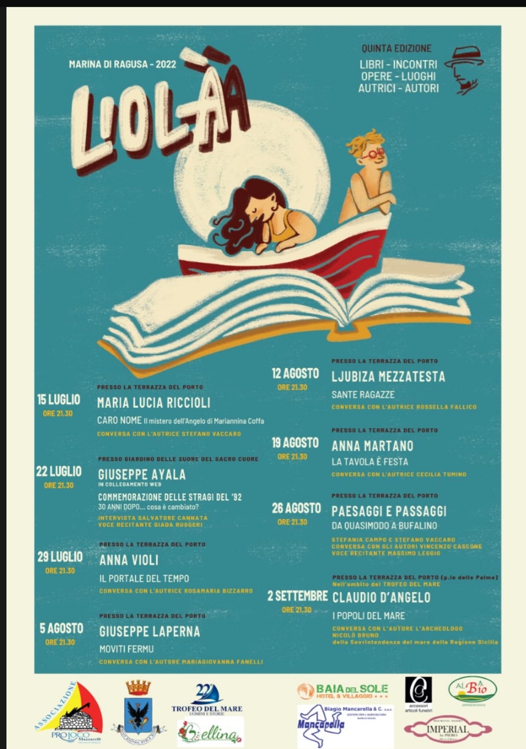 V° Edizione di Liolà - dal 15 luglio al 2 settembre.