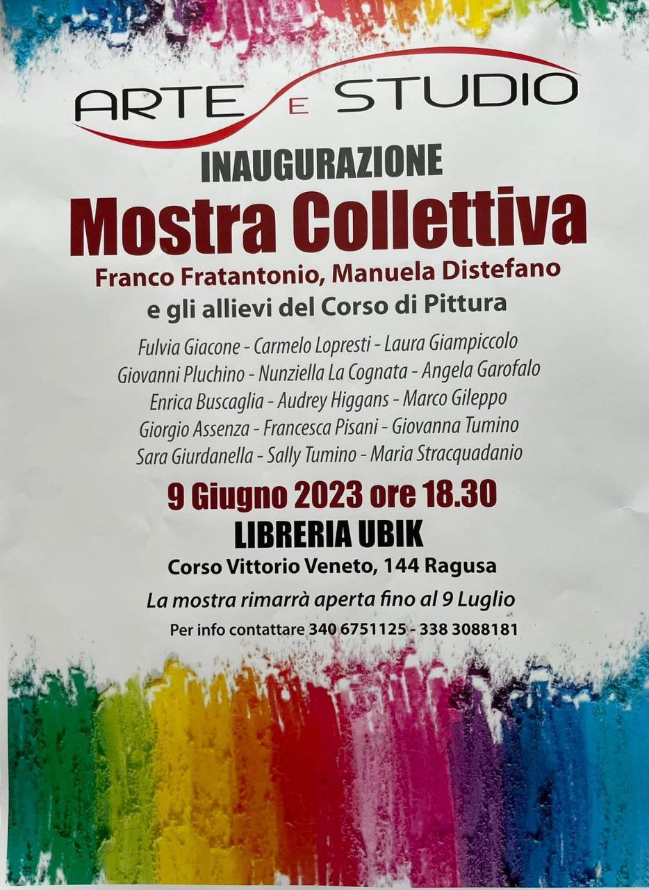  Mostra collettiva Franco Fratantonio, Manuela Distefano