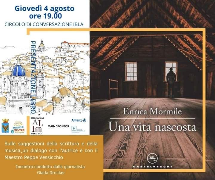 Incontro- Una vita nascosta -Circolo di Conversazione Ragusa Ibla