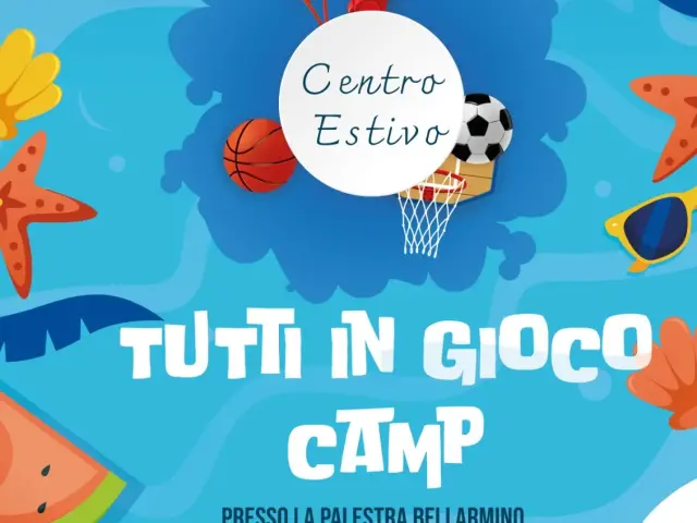 Locandina Tutti in gioco camp