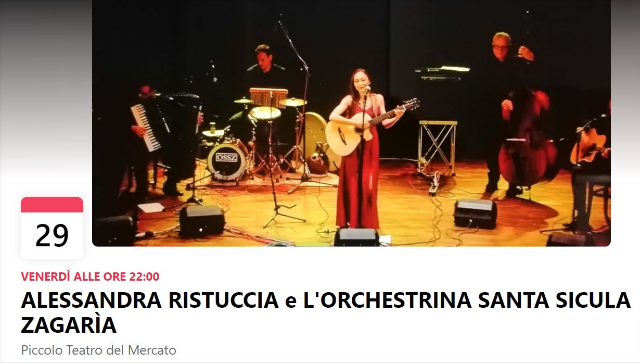 Alessandra Ristuccia e Orchestrina Santa Sicula Zagaria