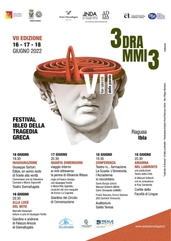 3Drammi - Festival Ibleo della tragedia greca  - 16,17,18 giugno